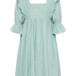 SPELL • UTOPIA Mae Linen Mini Dress SPELL MEADOWLAND