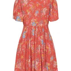 SPELL MEADOWLAND SPELL • MEADOWLAND Flutter Sleeve Mini Dress