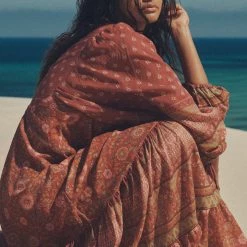 SPELL • UTOPIA Long Sleeve Gown