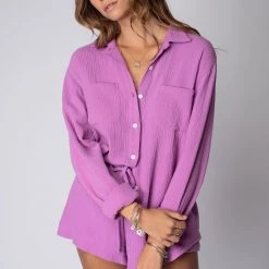 STILLWATER Venice Gauze Short BOTTOMS