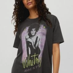 TOPS DAYDREAMER Whitney Moment Of Truth Merch Tee