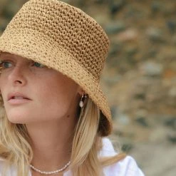 MAY MARTIN X THE SHOP Thalia Shell & Pearl Hoops