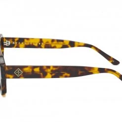 WONDERLAND SUN ACCS + WONDERLAND Badlands Sunglasses - Gloss Black/Grey