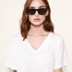 WONDERLAND SUN ACCS + WONDERLAND Badlands Sunglasses - Gloss Black/Grey