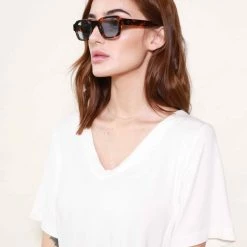 WONDERLAND SUN ACCS + WONDERLAND Badlands Sunglasses - Gloss Black/Grey