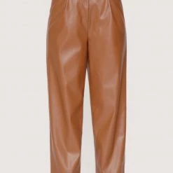 BOTTOMS LOST + WANDER Set The Scene Faux Leather Pant