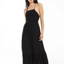 Z SUPPLY Jazmin Shirred Maxi Dress DRESSES