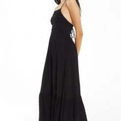 Z SUPPLY Jazmin Shirred Maxi Dress DRESSES