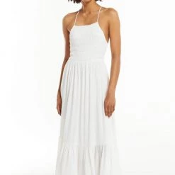 Z SUPPLY Jazmin Shirred Maxi Dress DRESSES