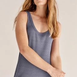 Z SUPPLY Jaslyn Rib Hacci Midi Dress