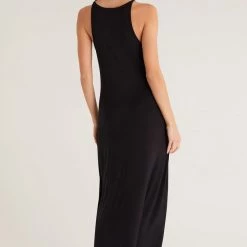 Z SUPPLY Viola High Neck Midi Dress