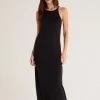 Z SUPPLY Viola High Neck Midi Dress