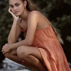 DRESSES Z SUPPLY Breezy Crinkle Mini Dress