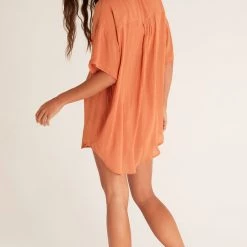 Z SUPPLY Clearwater Crinkle Oversized Shirt (More Colors Available)