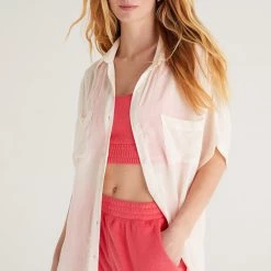 Z SUPPLY Clearwater Crinkle Oversized Shirt (More Colors Available)