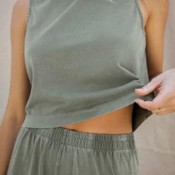 LOUNGE Z SUPPLY Sloane Cotton Jersey Tank