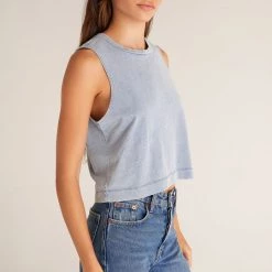 Z SUPPLY Sloane Jersey Muscle Tank BACK IN STOCK