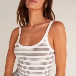 Z SUPPLY Casa Stripe Rib Tank