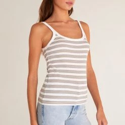 Z SUPPLY Casa Stripe Rib Tank
