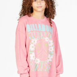 SWEATERS + SWEATSHIRTS BILLABONG GIRLS Making Waves Crew Sweatshirt (More Colors Available)