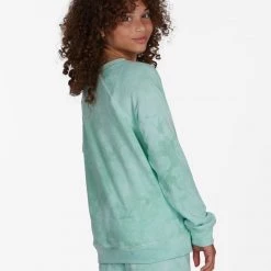 BILLABONG GIRLS <br> Mint To Be Sweatshirt SWEATERS + SWEATSHIRTS 8 BILLABONG GIRLS Mint To Be Sweatshirt SWEATERS + SWEATSHIRTS