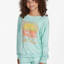 BILLABONG GIRLS Mint To Be Sweatshirt SWEATERS + SWEATSHIRTS