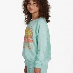 BILLABONG GIRLS Mint To Be Sweatshirt SWEATERS + SWEATSHIRTS