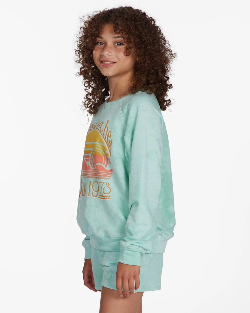 BILLABONG GIRLS <br> Mint To Be Sweatshirt SWEATERS + SWEATSHIRTS 4 BILLABONG GIRLS Mint To Be Sweatshirt SWEATERS + SWEATSHIRTS
