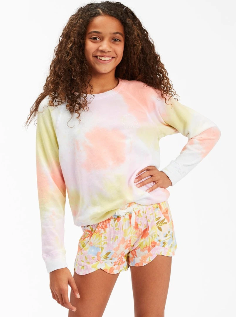 BILLABONG GIRLS <br> Mad For You Printed Short <br><small><i> (More Colors Available) </small></i> 7 BILLABONG GIRLS Mad For You Printed Short (More Colors Available)