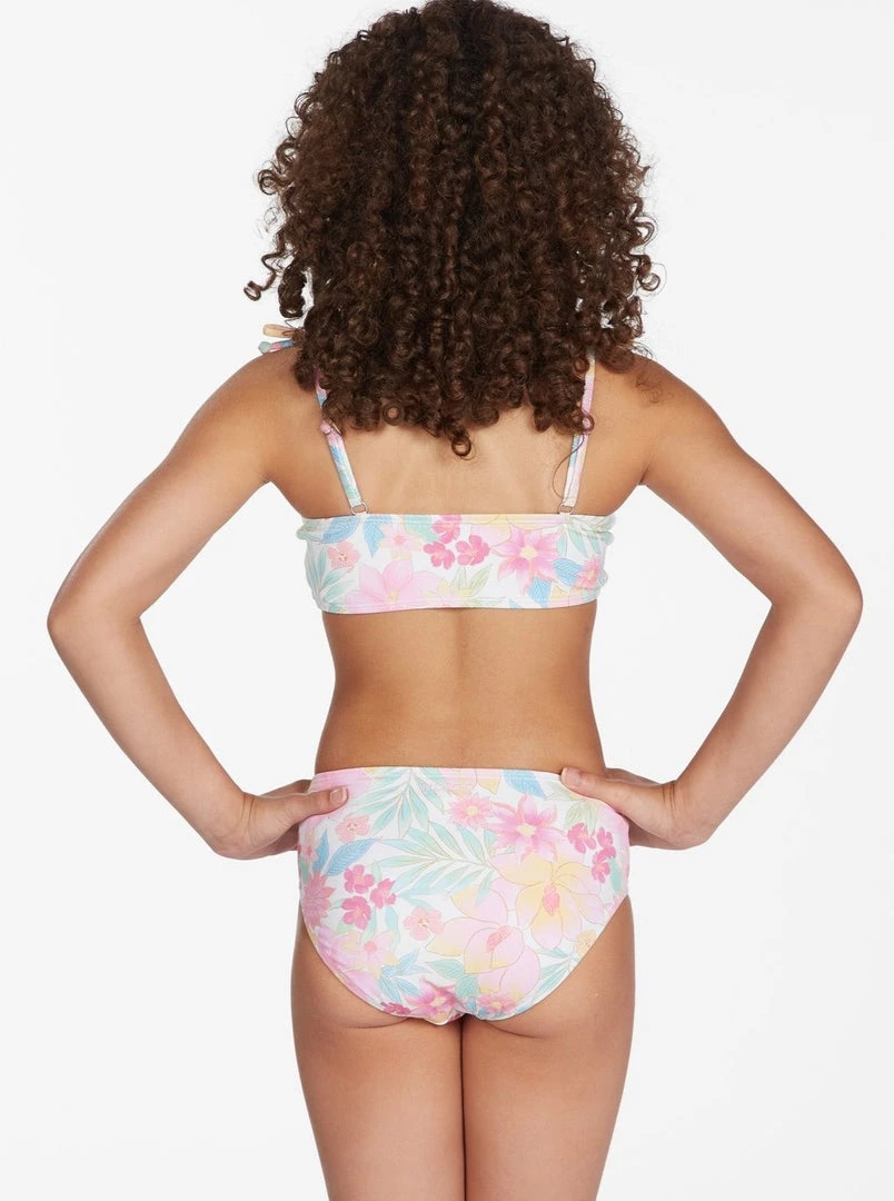 BILLABONG GIRLS <br> Brighter Days Strappy Tank Bikini Set KIDS 4 BILLABONG GIRLS Brighter Days Strappy Tank Bikini Set KIDS