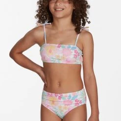BILLABONG GIRLS Brighter Days Strappy Tank Bikini Set KIDS