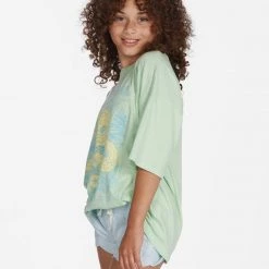 KIDS BILLABONG GIRLS Natural Hi Boyfriend Tee