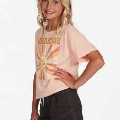 KIDS BILLABONG GIRLS Radiate Love Beach Street Tee