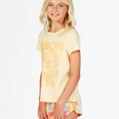 KIDS BILLABONG GIRLS Joyful Rebel Boyfriend Tee