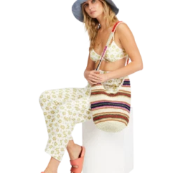 BILLABONG Piece Together Raffia Bag