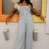 BILLABONG X WRANGLER Well Suited Denim Overall Jumpsuit