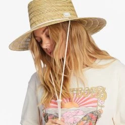 BILLABONG <br> New Comer Straw Lifeguard Hat BACK IN STOCK 12 BILLABONG New Comer Straw Lifeguard Hat BACK IN STOCK