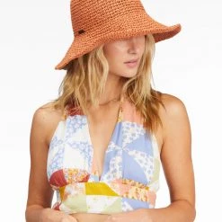 BILLABONG Time To Shine Straw Bucket Hat ACCS +