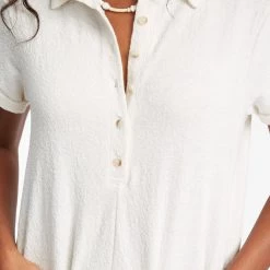 LOUNGE BILLABONG Roam Around Textured Knit Romper