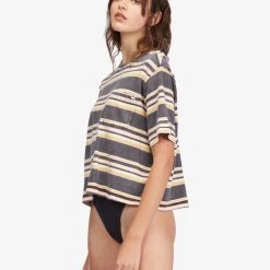 BILLABONG Beach Street Stripe Pocket Tee (More Colors Available)