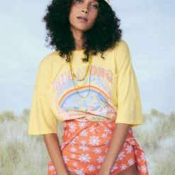 BILLABONG X WRANGLER Boyfriend Oversized Tee