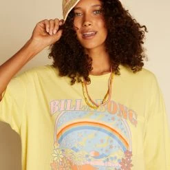BILLABONG X WRANGLER Boyfriend Oversized Tee