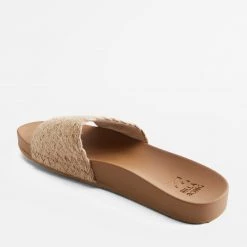 ACCS + BILLABONG <br> Beach Side Jute Slide Sandal 8 ACCS + BILLABONG Beach Side Jute Slide Sandal