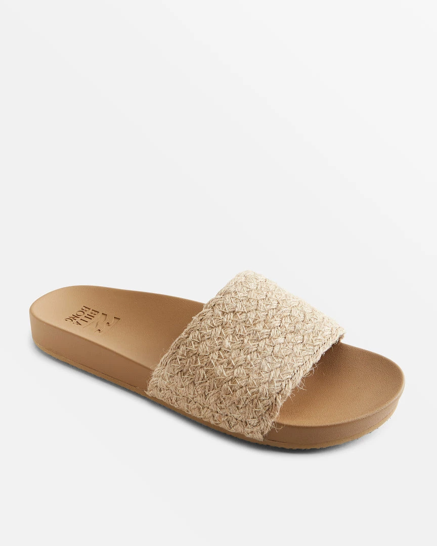ACCS + BILLABONG <br> Beach Side Jute Slide Sandal 4 ACCS + BILLABONG Beach Side Jute Slide Sandal