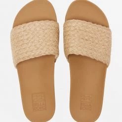 ACCS + BILLABONG Beach Side Jute Slide Sandal