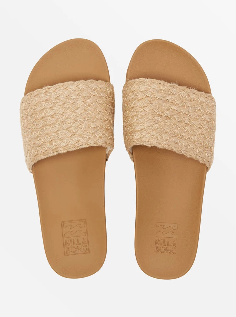 ACCS + BILLABONG <br> Beach Side Jute Slide Sandal 3 ACCS + BILLABONG Beach Side Jute Slide Sandal