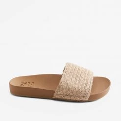 ACCS + BILLABONG <br> Beach Side Jute Slide Sandal 9 ACCS + BILLABONG Beach Side Jute Slide Sandal