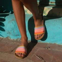 BILLABONG Buena Vista Stripe Slide Sandal