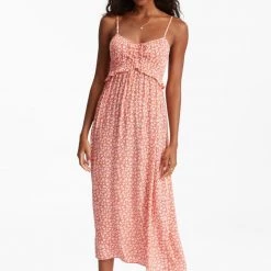 BILLABONG Rebel Heart Slip Midi Dress DRESSES