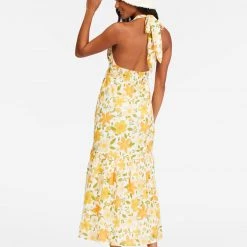 BILLABONG Feelin' Retro Halter Maxi Dress DRESSES